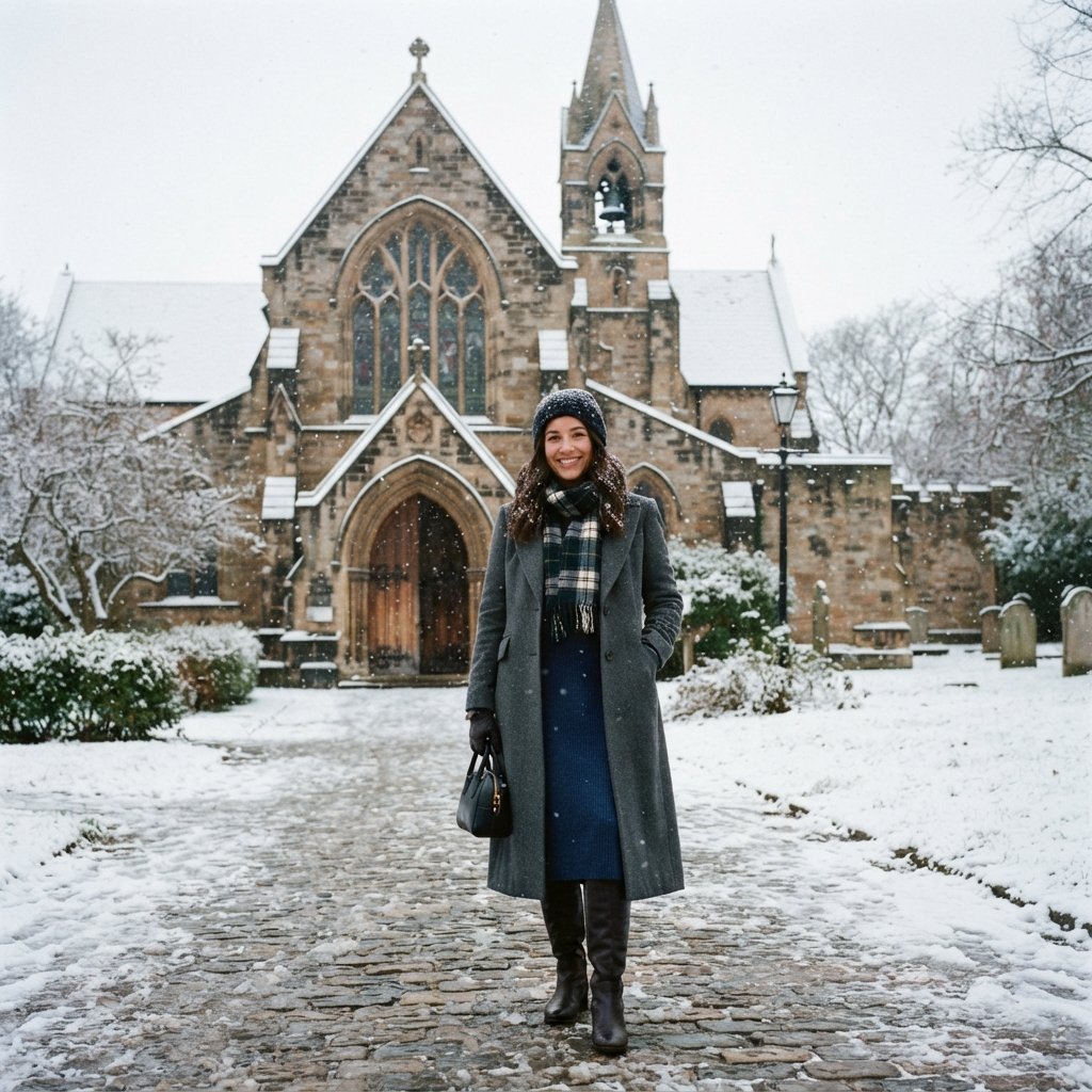 Church Outfit for Winter