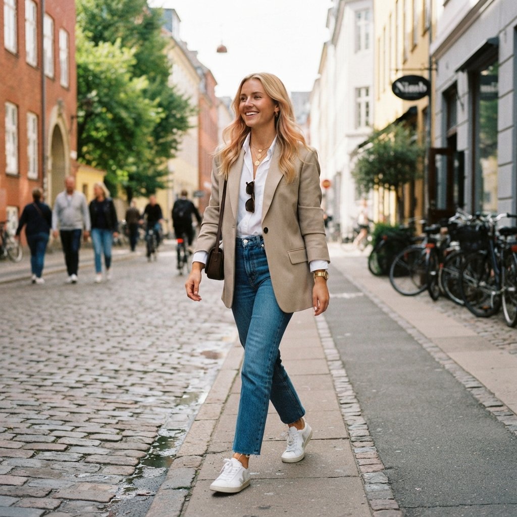 Straight-Leg Denim Outfit Ideas
