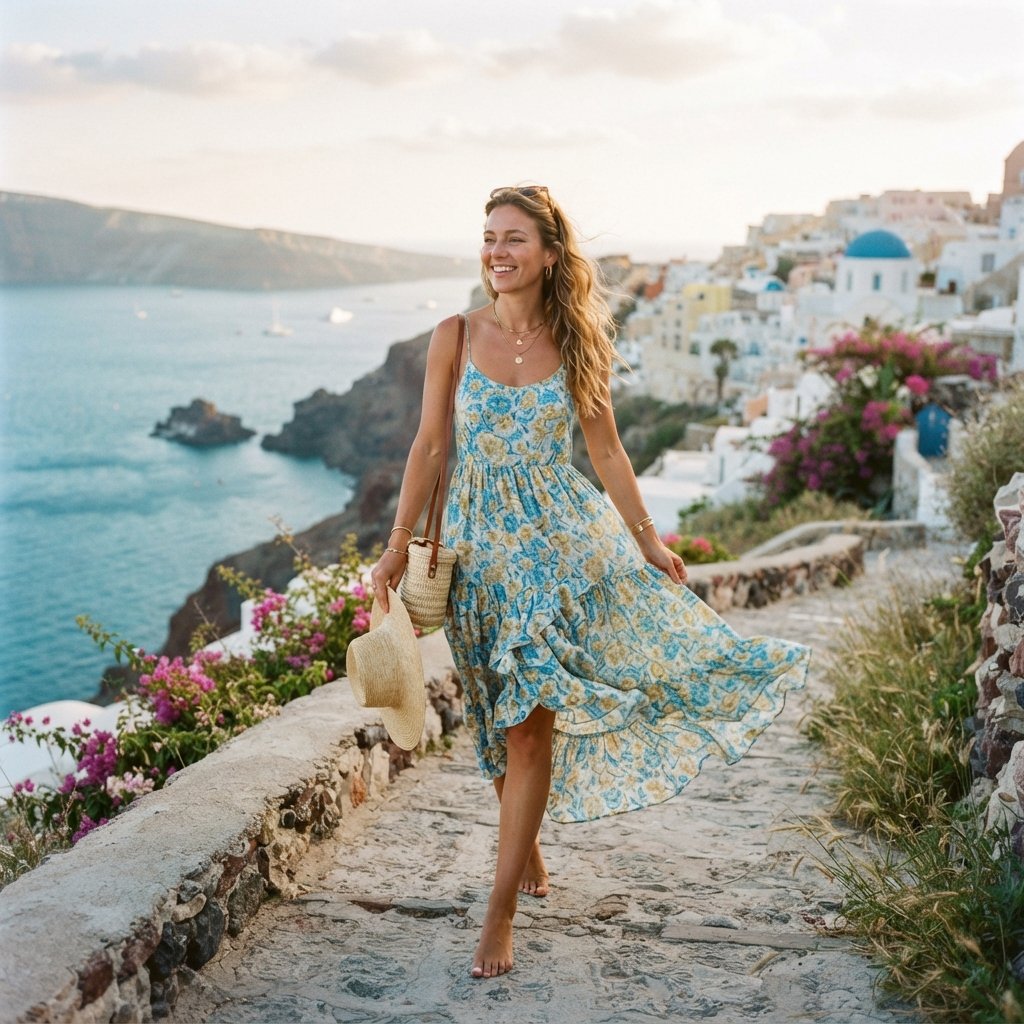 Sundress Vacation Outfit