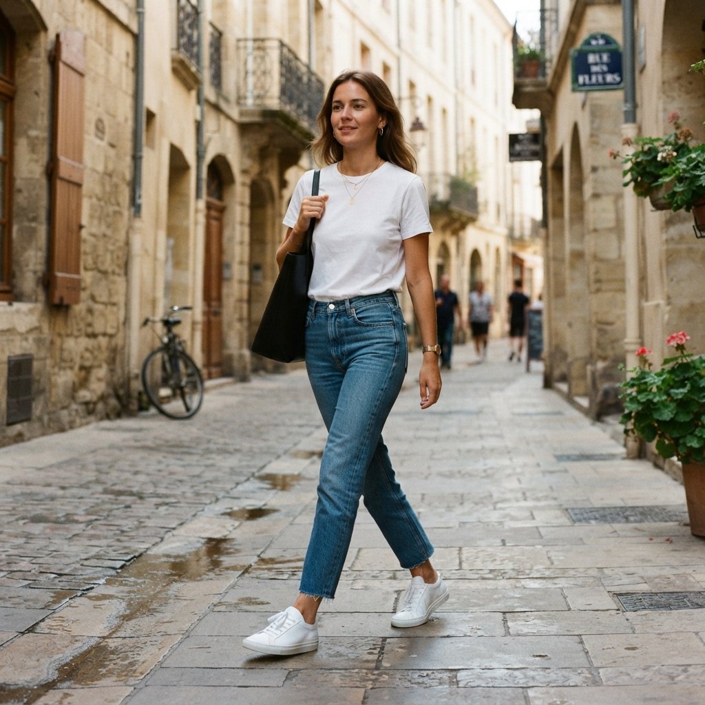 White Sneaker Styling Ideas