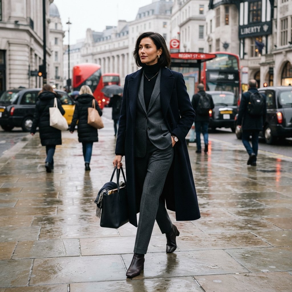 Winter Work Outfit Idea