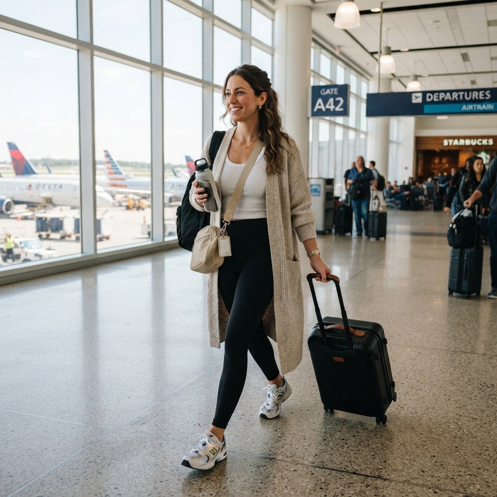 Airport Travel Outfit Ideas