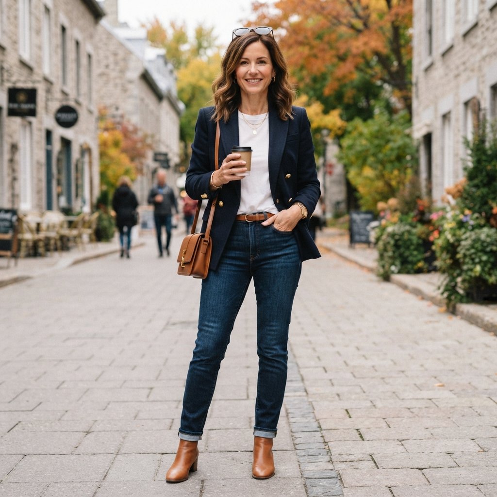 Casual Outfit Ideas for Women Over 40