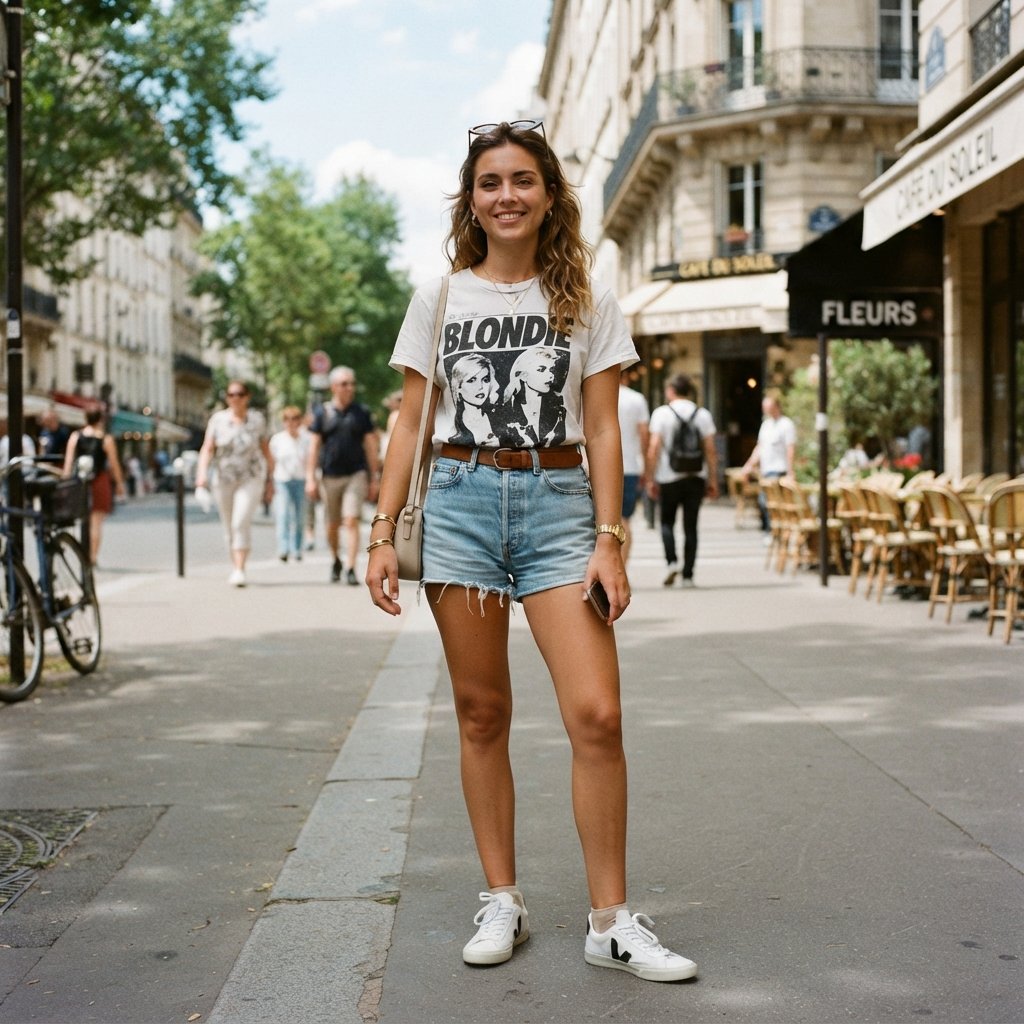 Denim Shorts Outfit Ideas