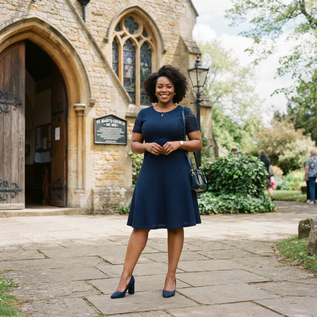 Plus Size Church Outfit