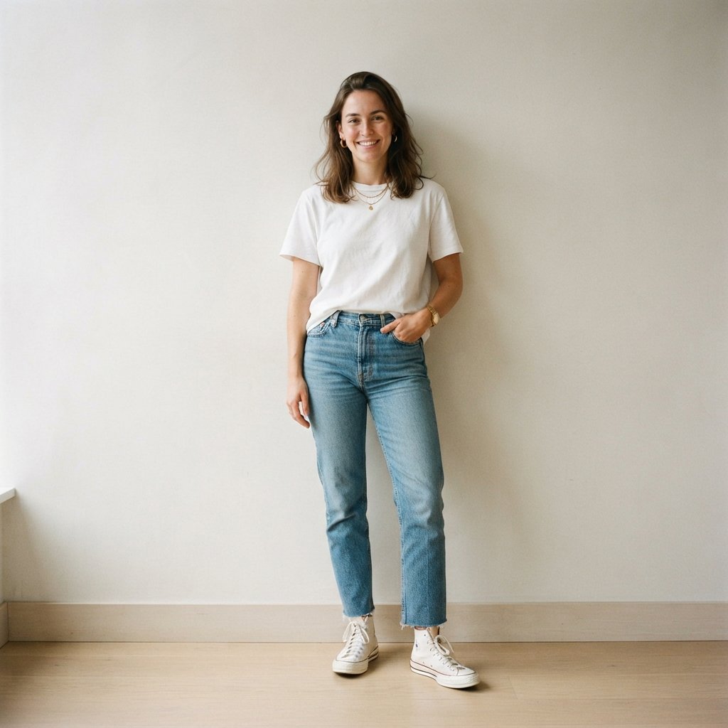 T-Shirt and Jeans Outfit Ideas