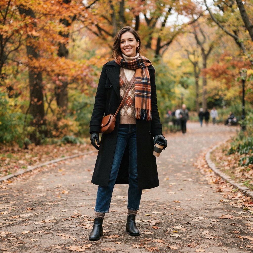 Black Trench Coat Outfit Layering Ideas