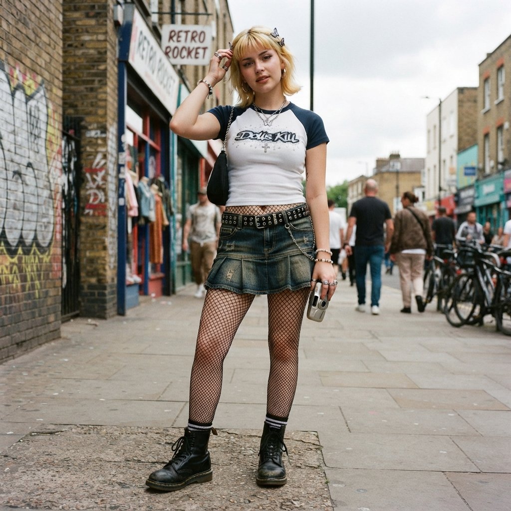 Y2K Dr Martens Outfit Women Ideas