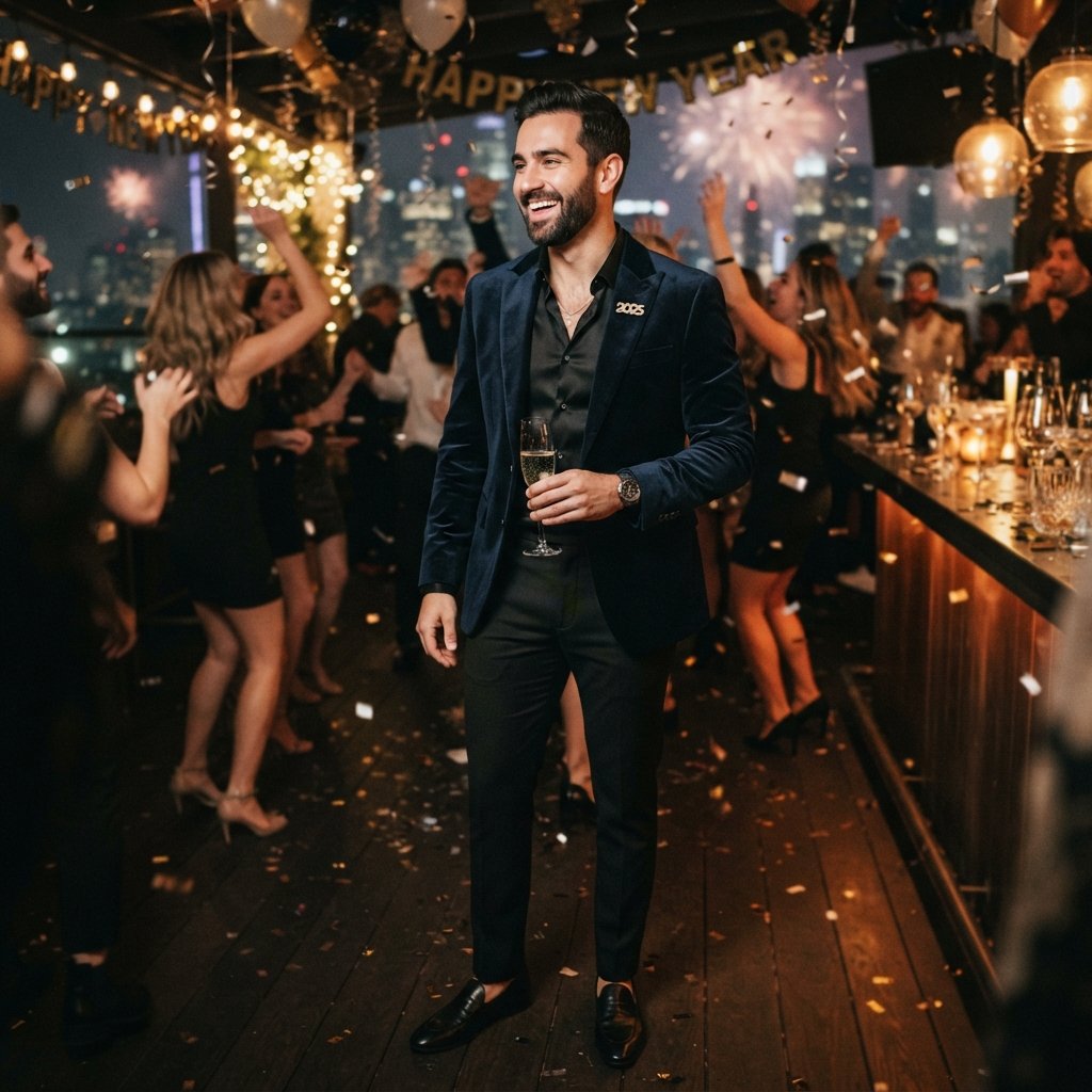 new year outfit men