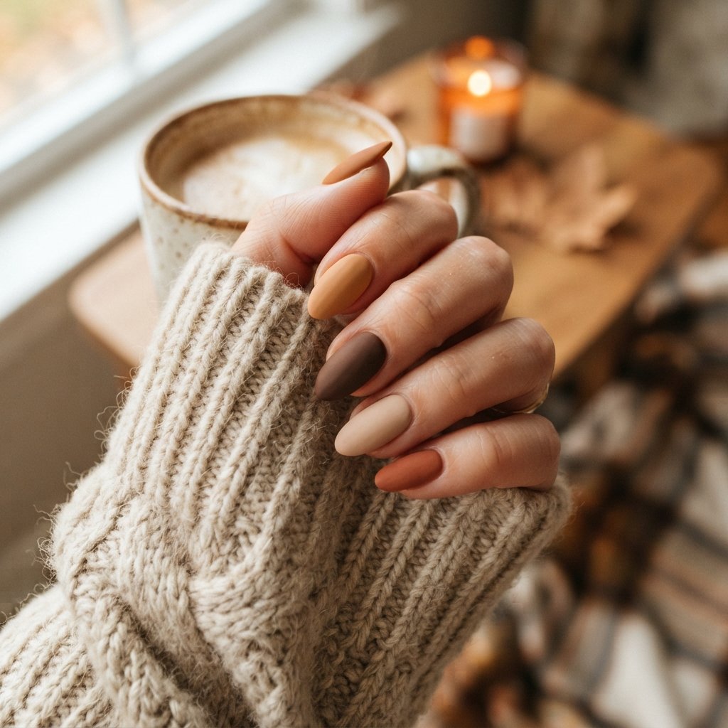 November Nail Ideas: 24 Cozy Fall Looks to Try 20 Cozy Fall Nail Ideas