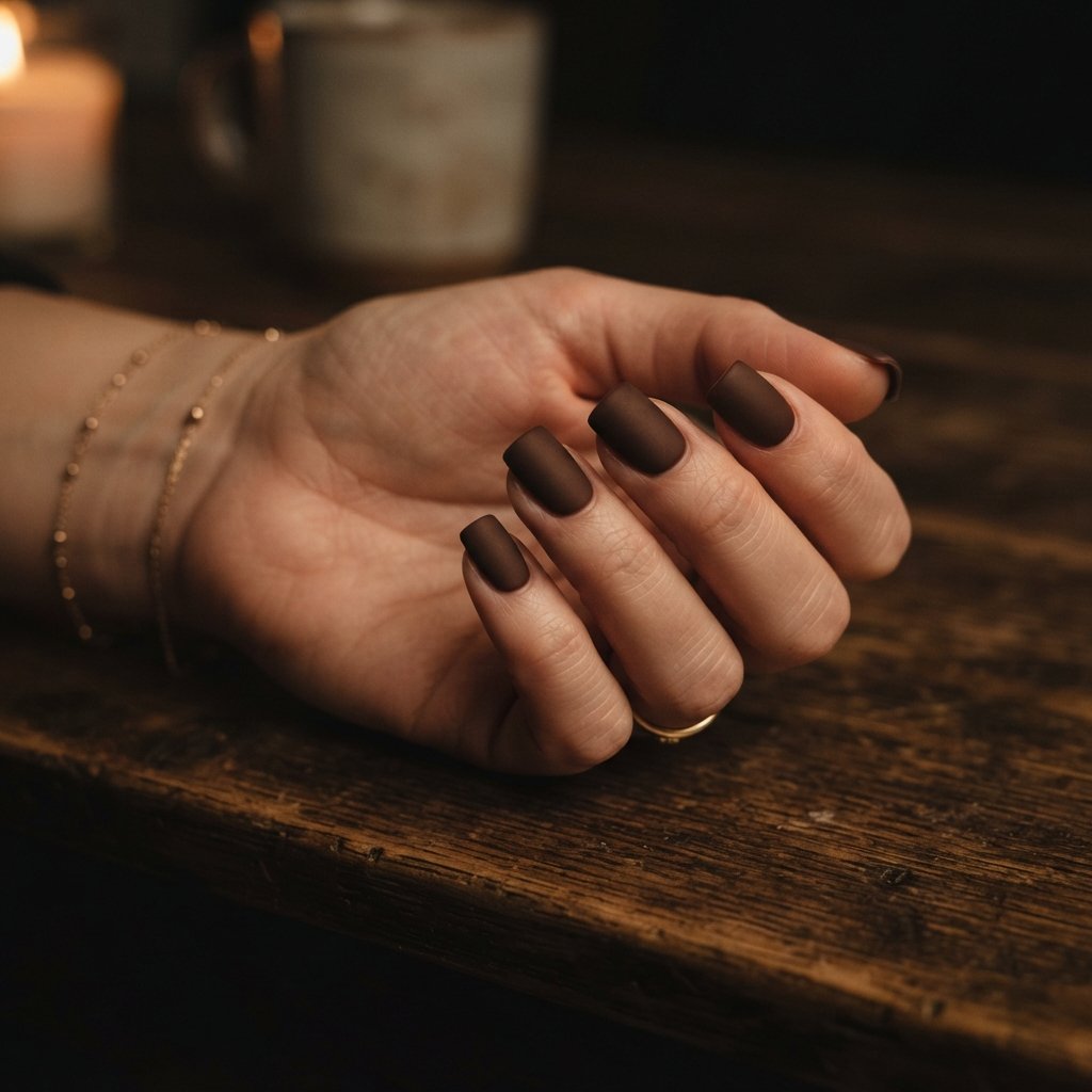 25 Best November Nail Colors Ideas for Every Skin Tone 17 Matte Finish Nail Colors Ideas