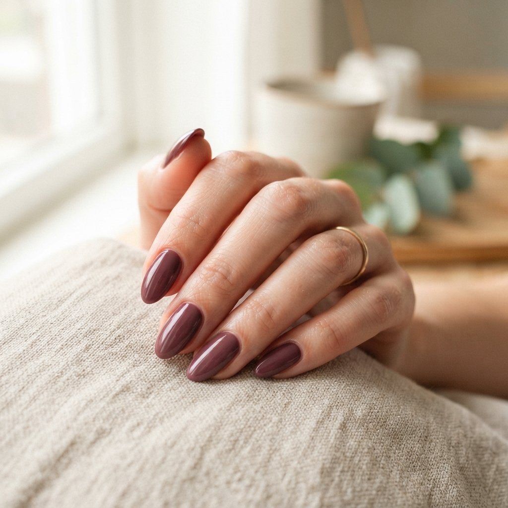 24 November Nails Almond Looks Worth Saving This Fall 21 Minimalist Almond Nail Ideas