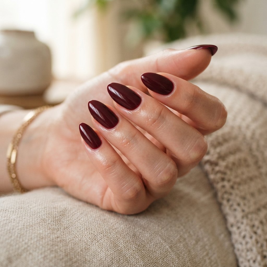 November Nail Ideas: 24 Cozy Fall Looks to Try 13 Almond Shape Nail Ideas