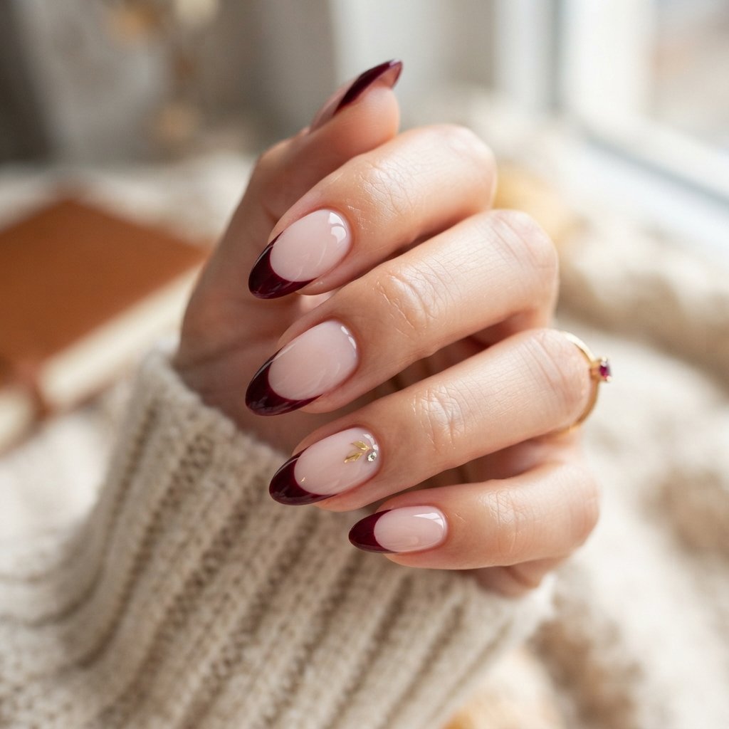 November Nail Ideas: 24 Cozy Fall Looks to Try 9 French Tip November Nail Ideas