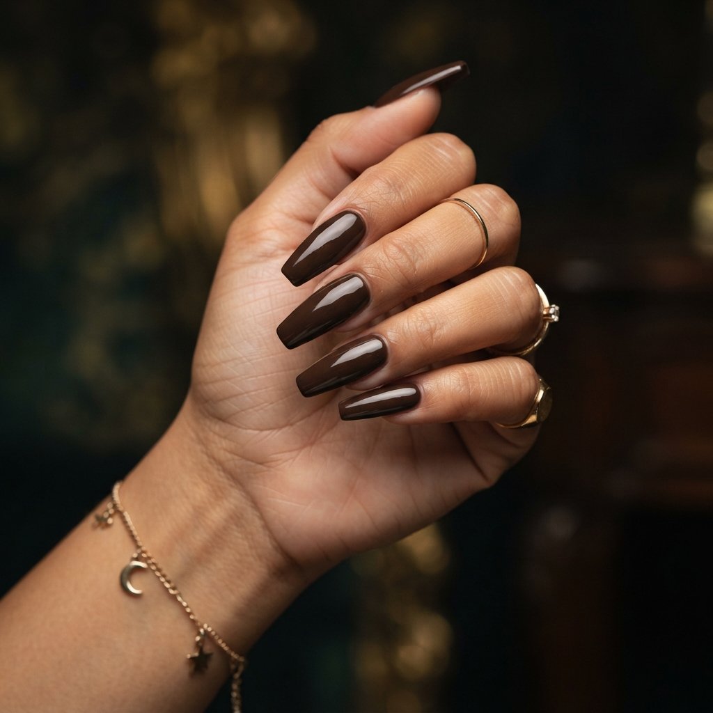 Coffin Shape November Nails 2026 Ideas