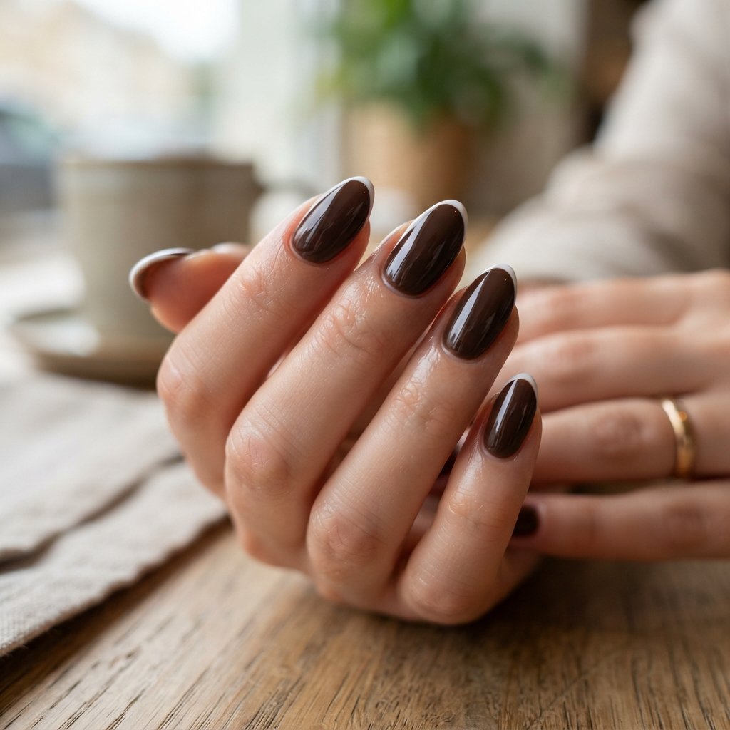 Espresso Brown November Nails 2026 Ideas