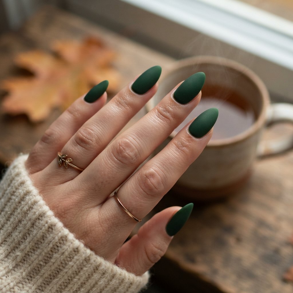 November Nail Ideas: 24 Cozy Fall Looks to Try 19 Matte Finish Nail Ideas