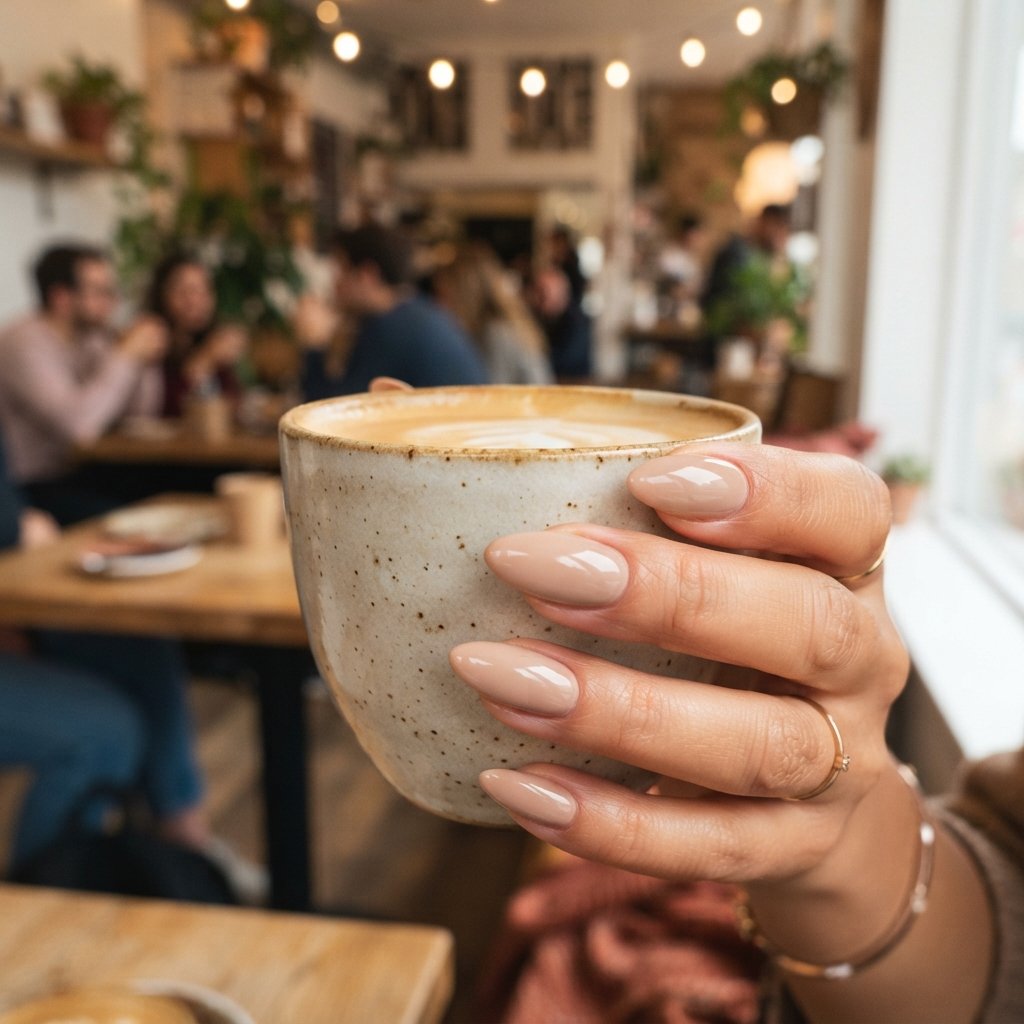 25 Best November Nail Colors Ideas for Every Skin Tone 12 Deep Taupe Nail Colors Ideas