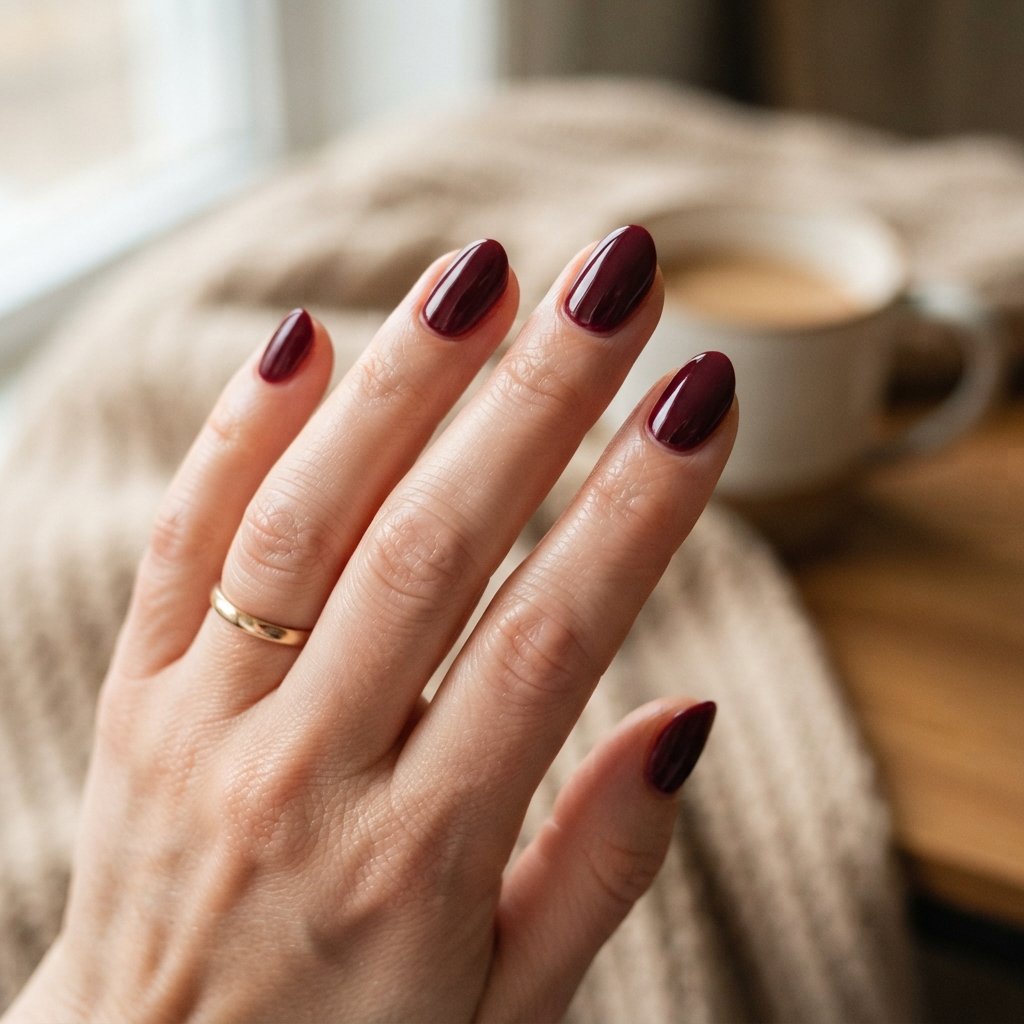 24 November Nails Almond Looks Worth Saving This Fall 17 Short Almond Nail Ideas