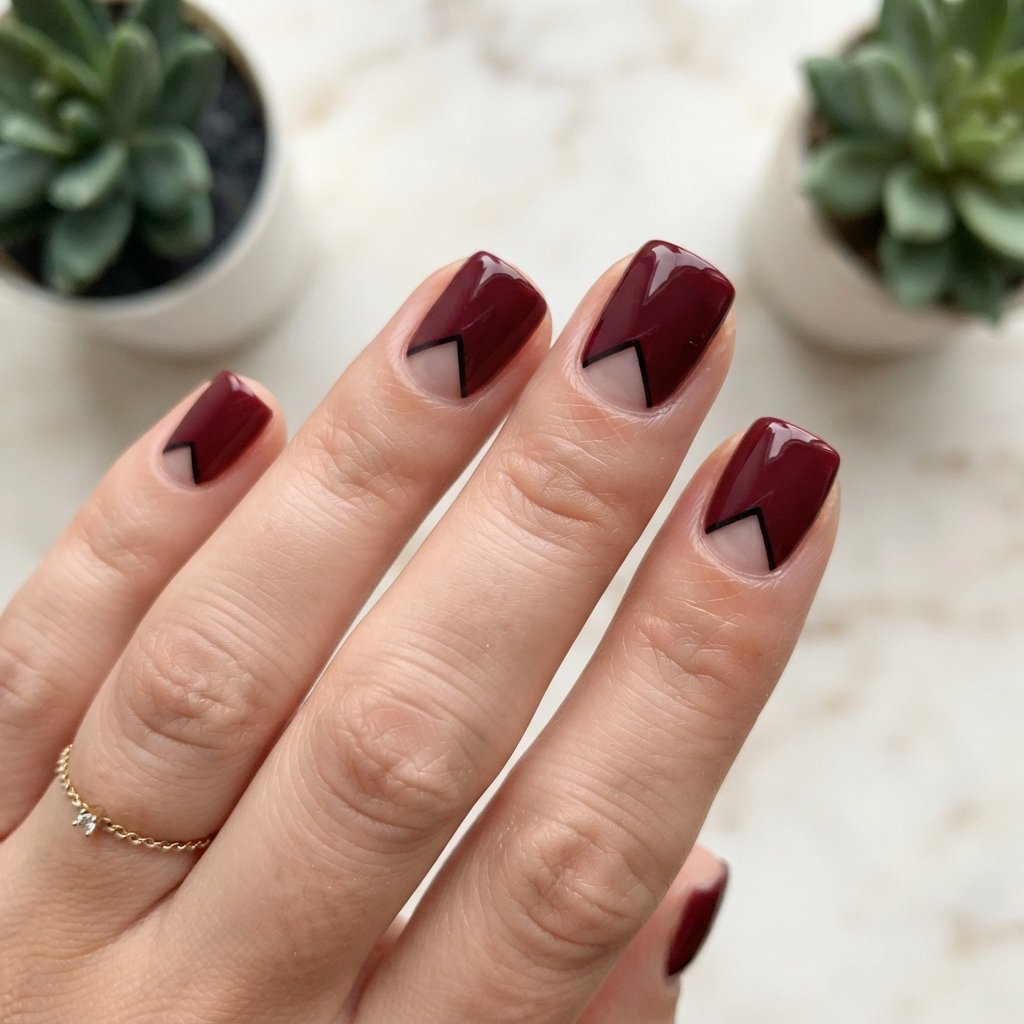 Negative Space November Nails 2026 Ideas