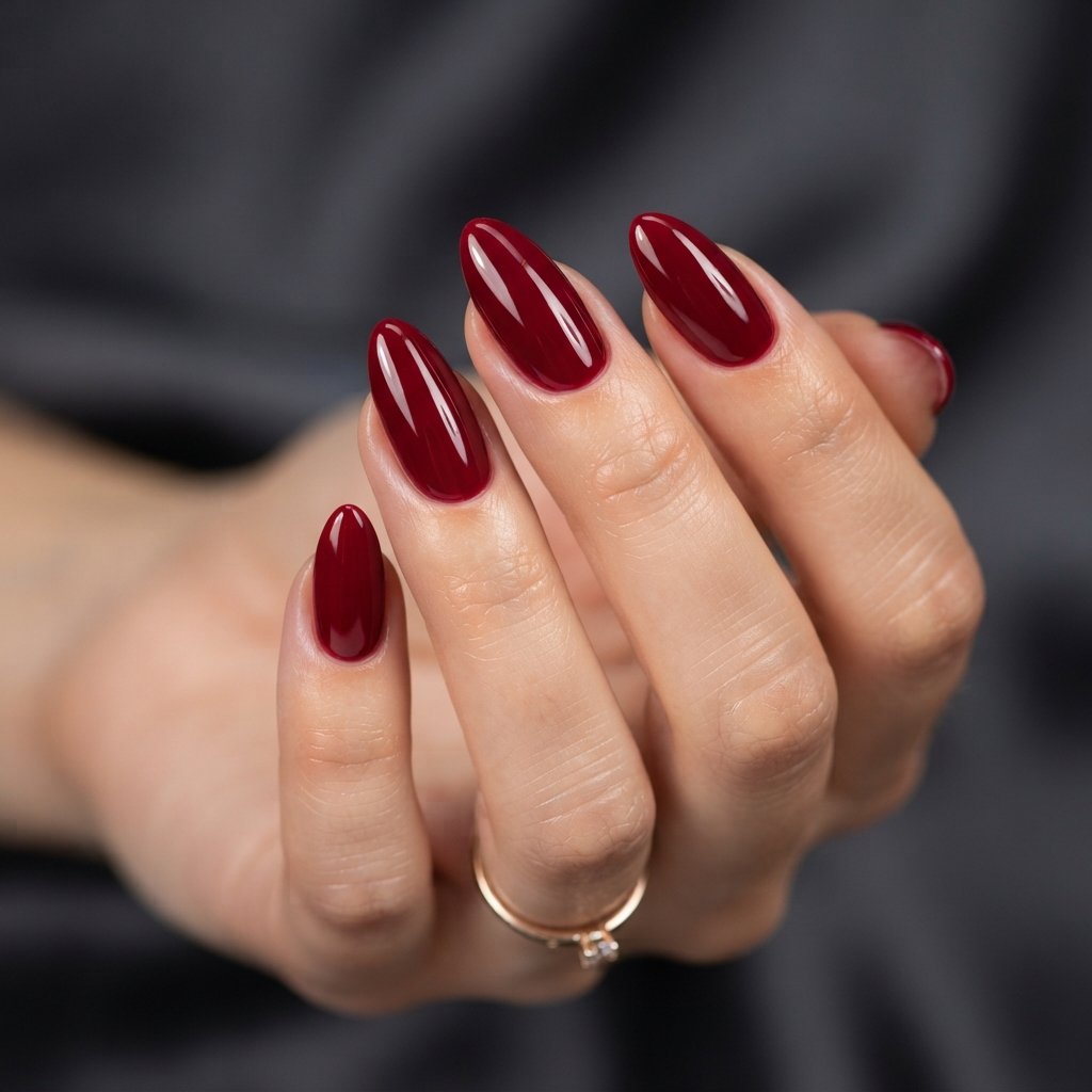 24 November Nails Almond Looks Worth Saving This Fall 10 French Tip Almond Nail Ideas