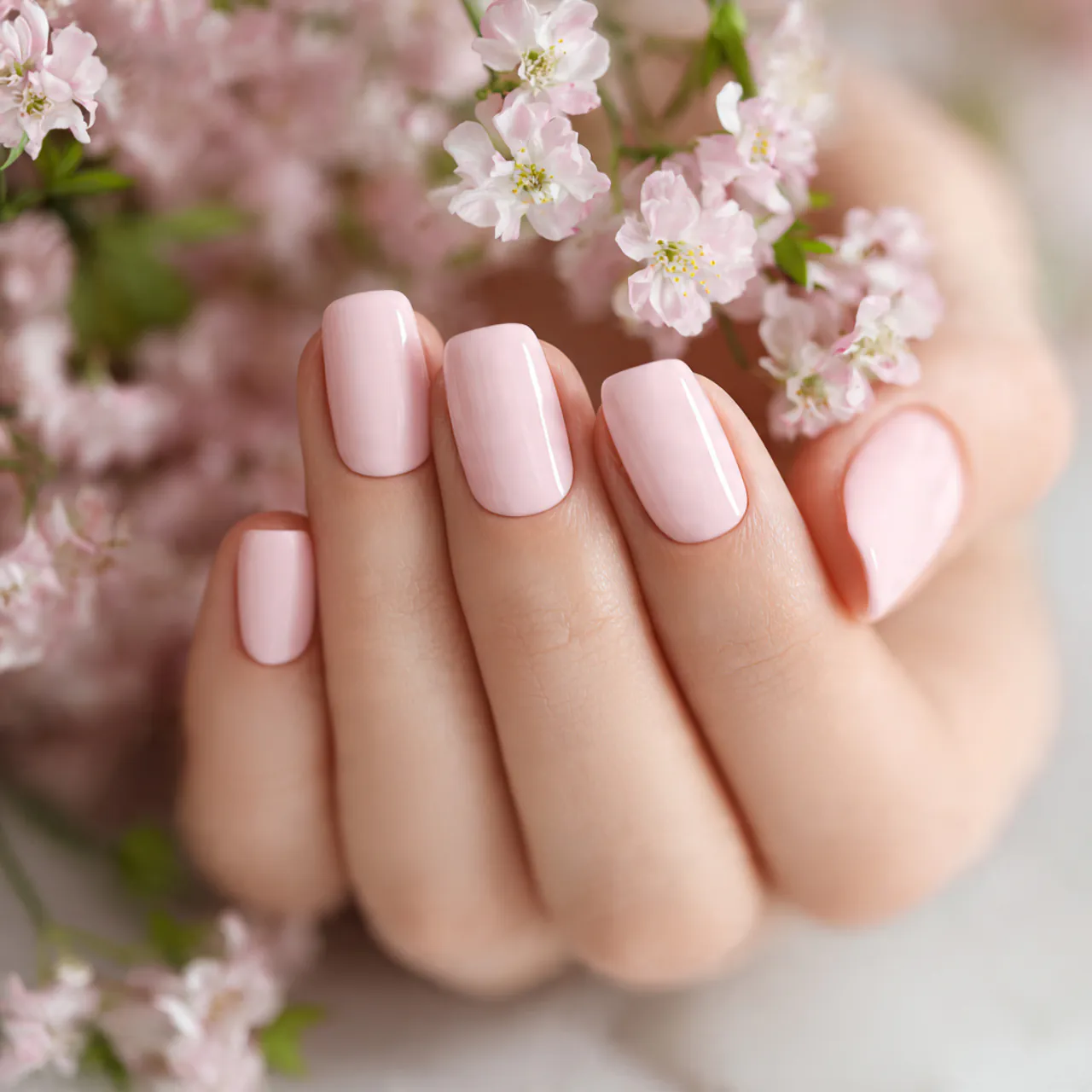 25 Cute Pink Spring Nails Ideas for a Stylish New Look 2 Soft Pastel Pink Nails Ideas