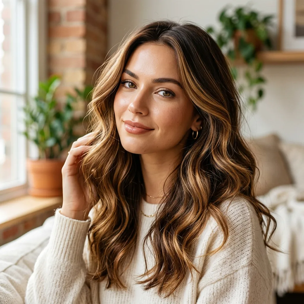 Dimensional Honey Brown Hair Color Ideas