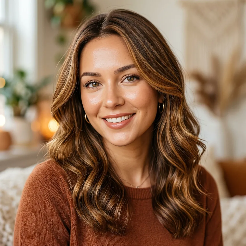 Caramel Honey Brown Hair Color Ideas