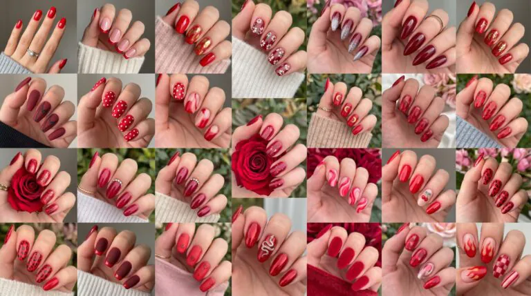 nails red