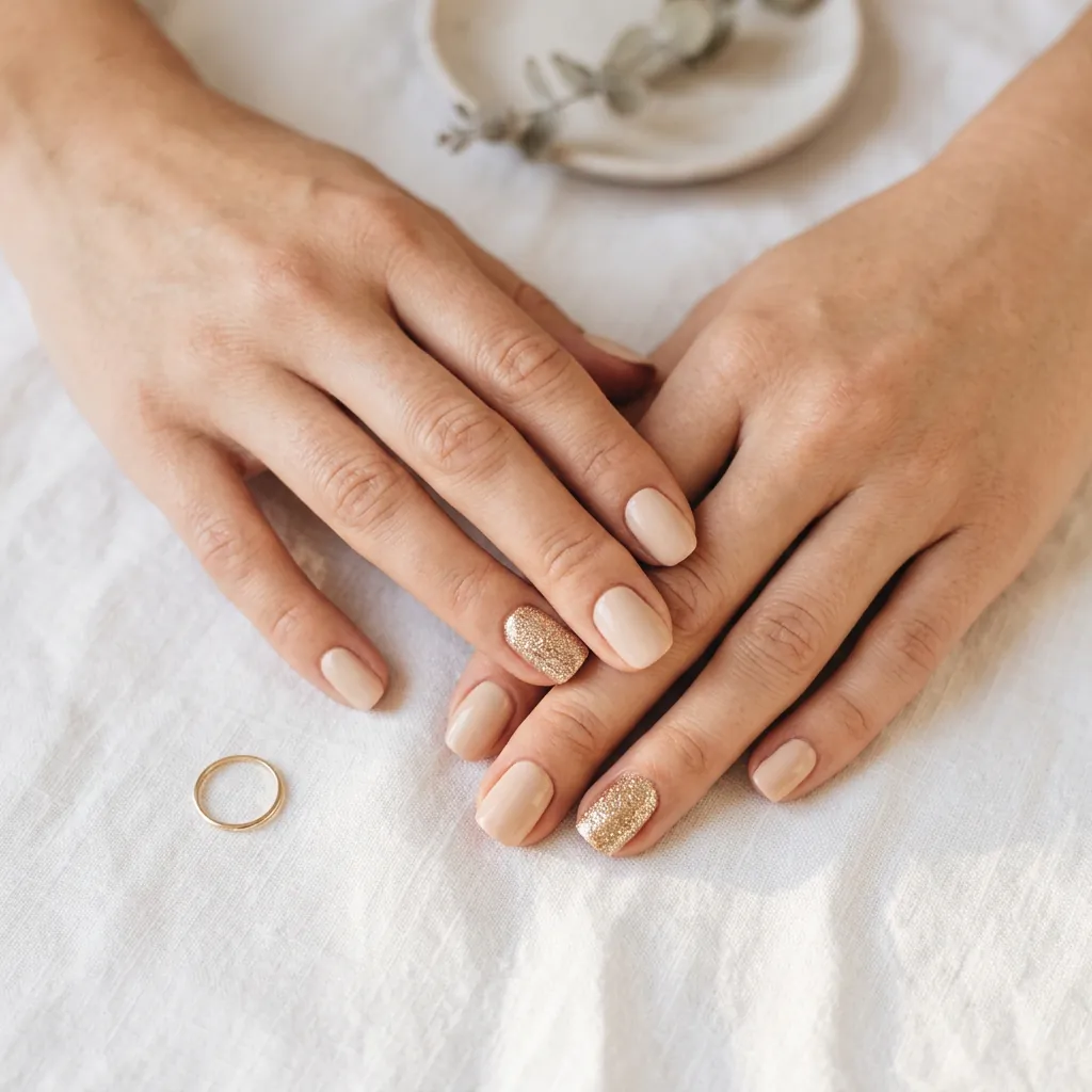 Accent Nail Basic Ideas to Add a Pop of Interest