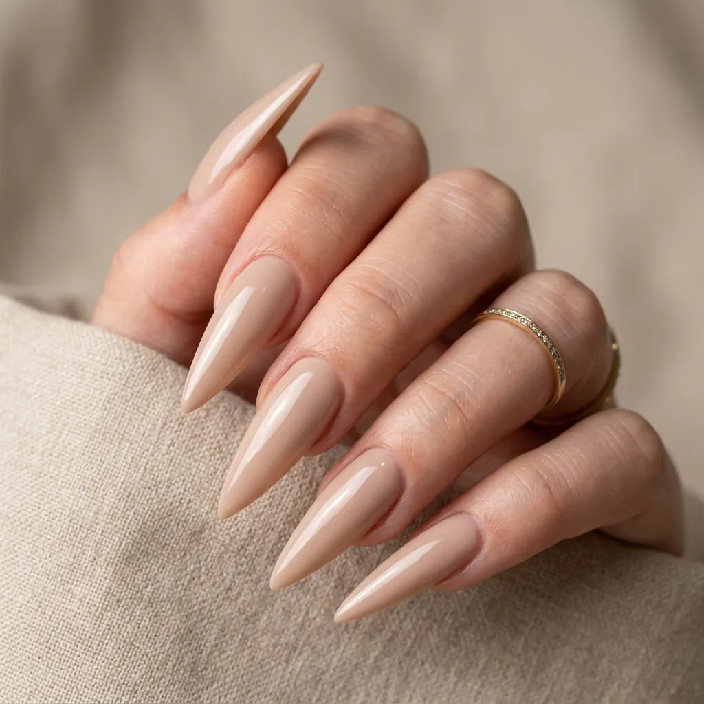 Stiletto Acrylic Nails Ideas