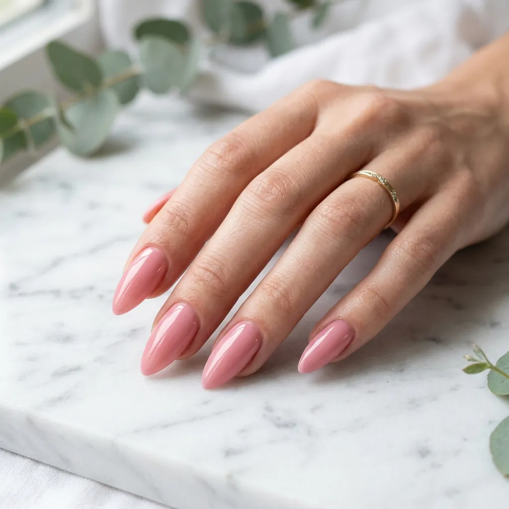 Almond Shape Nails Gel