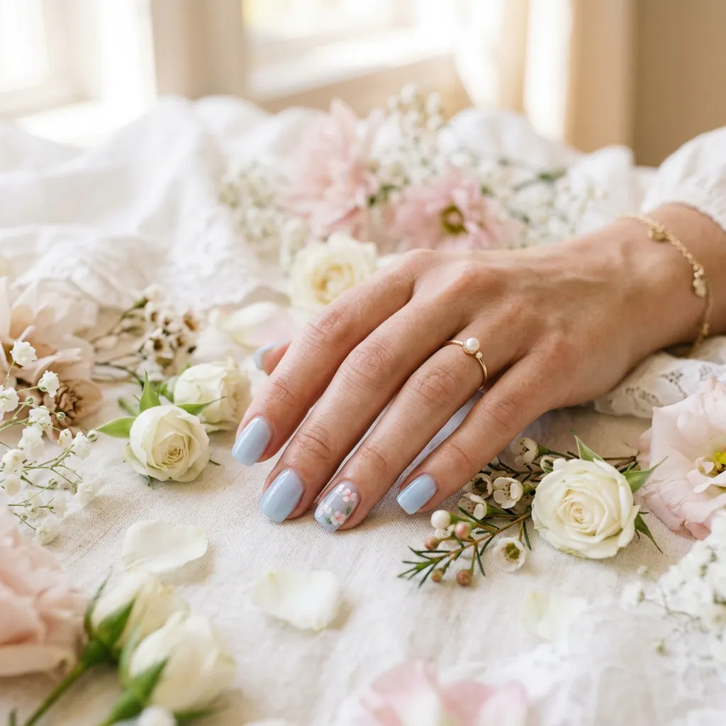 Nails Blue: 30 Stunning Designs You'll Obsess Over 3 Baby Blue Nail Ideas