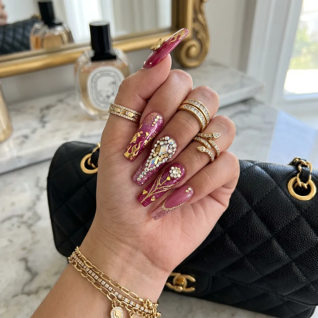 Baddie Nails Aesthetic Ideas