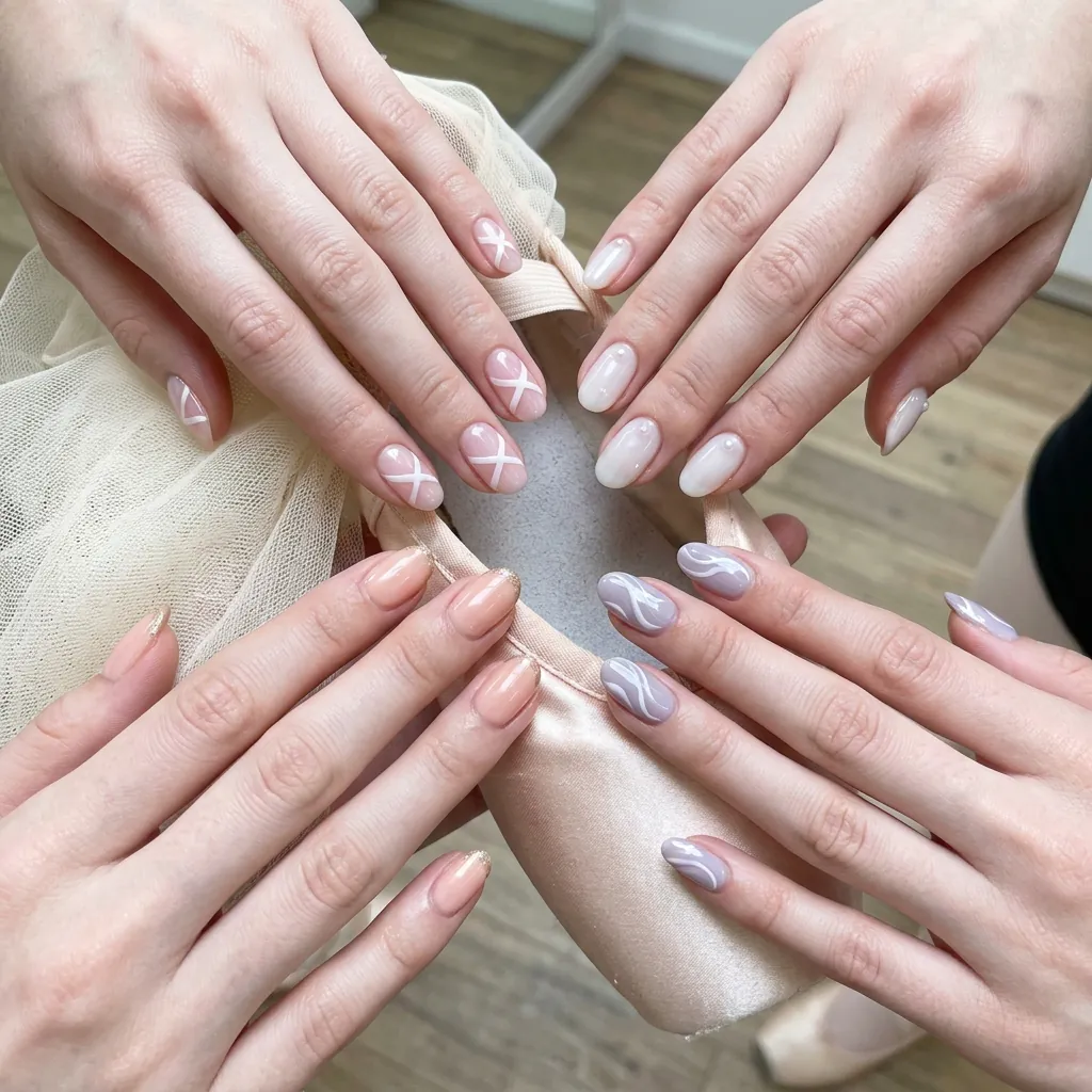 Ballet Nails Aesthetic Ideas
