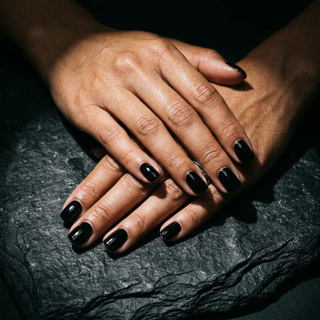 Monochrome Nails Basic Ideas for a Bold Statement