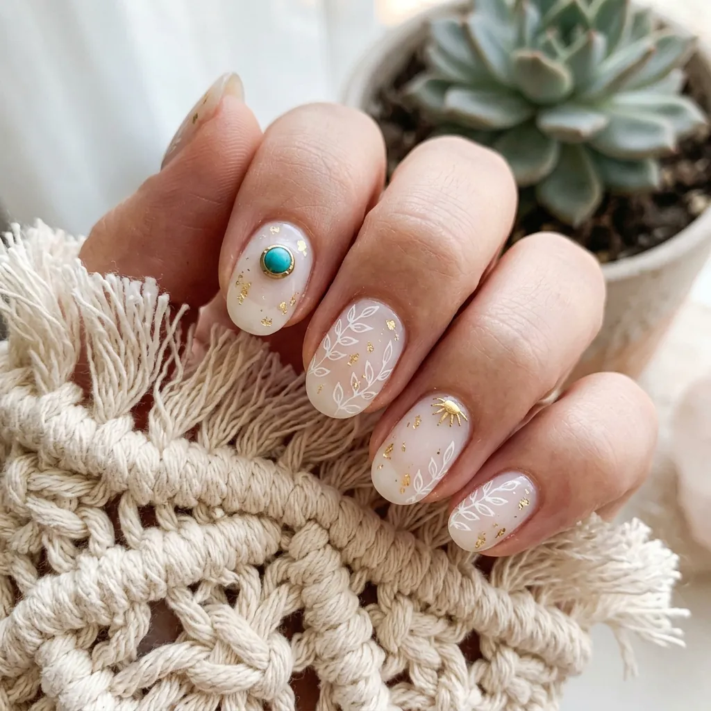 Boho Nails Aesthetic Ideas