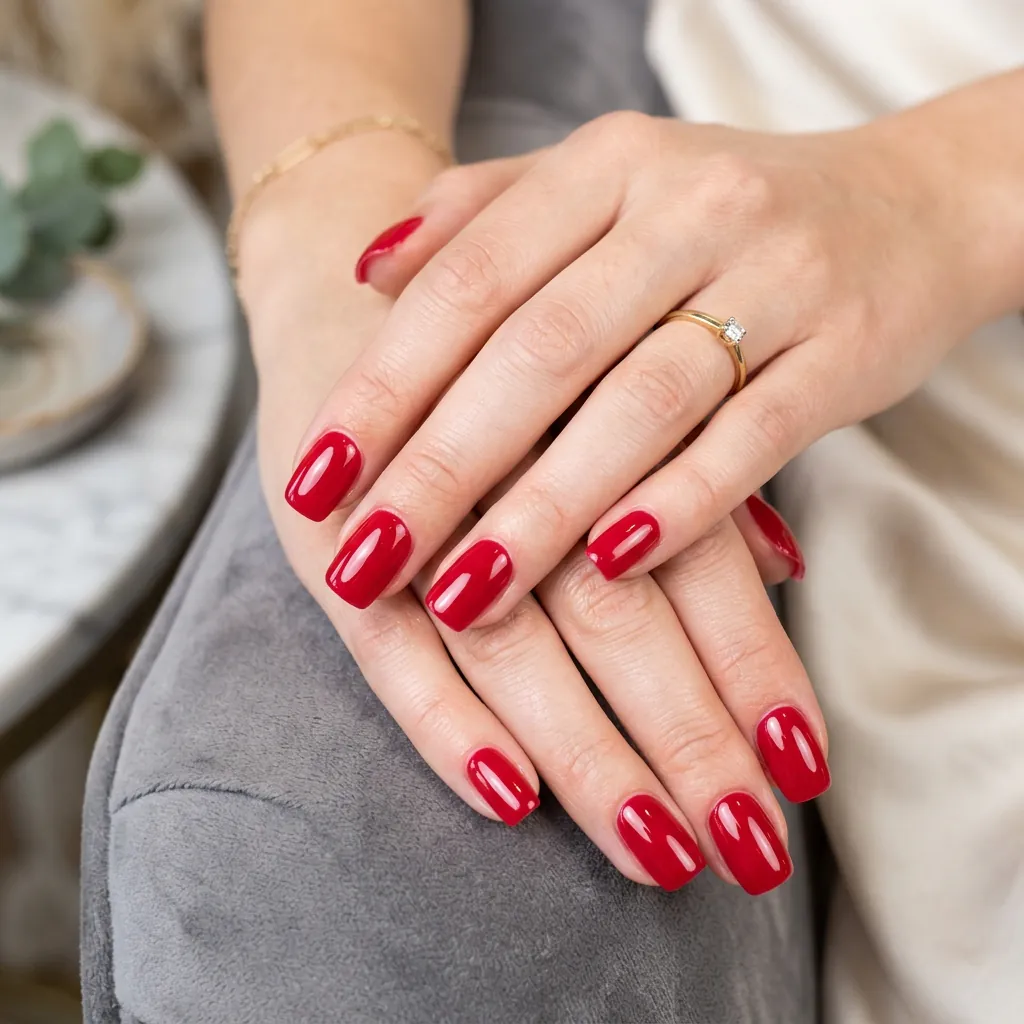 Classic Red Nails Basic Ideas for Timeless Glam
