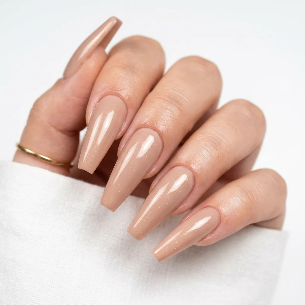 Coffin Stiletto Nails Ideas