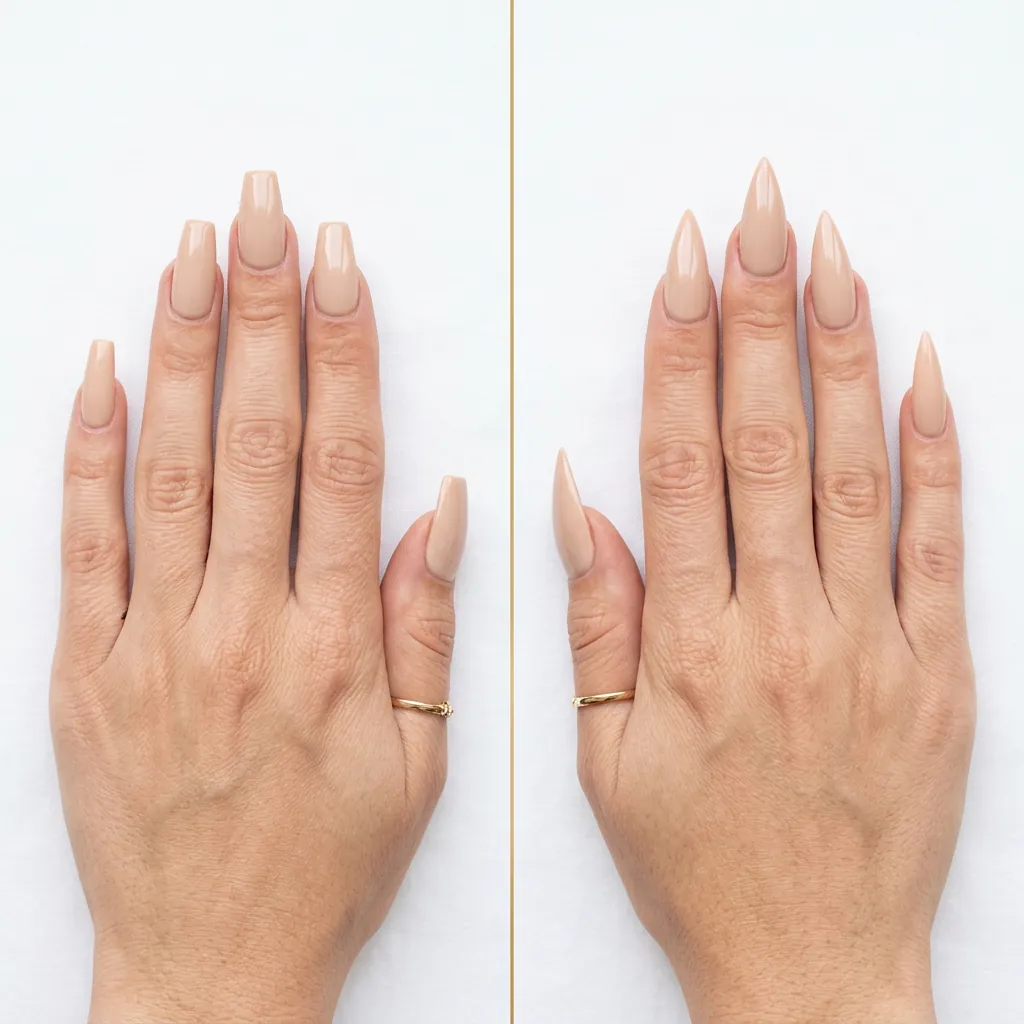 Coffin Vs Stiletto Nails Ideas