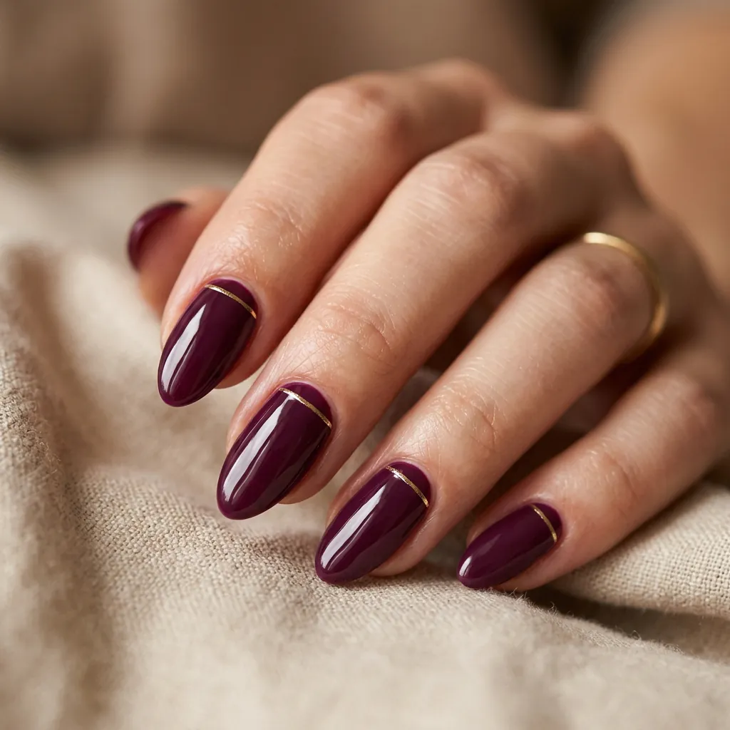 Nails Purple Ideas: 30 Stunning Looks for Every Shade and Style 29 Deep Plum Nails Ideas