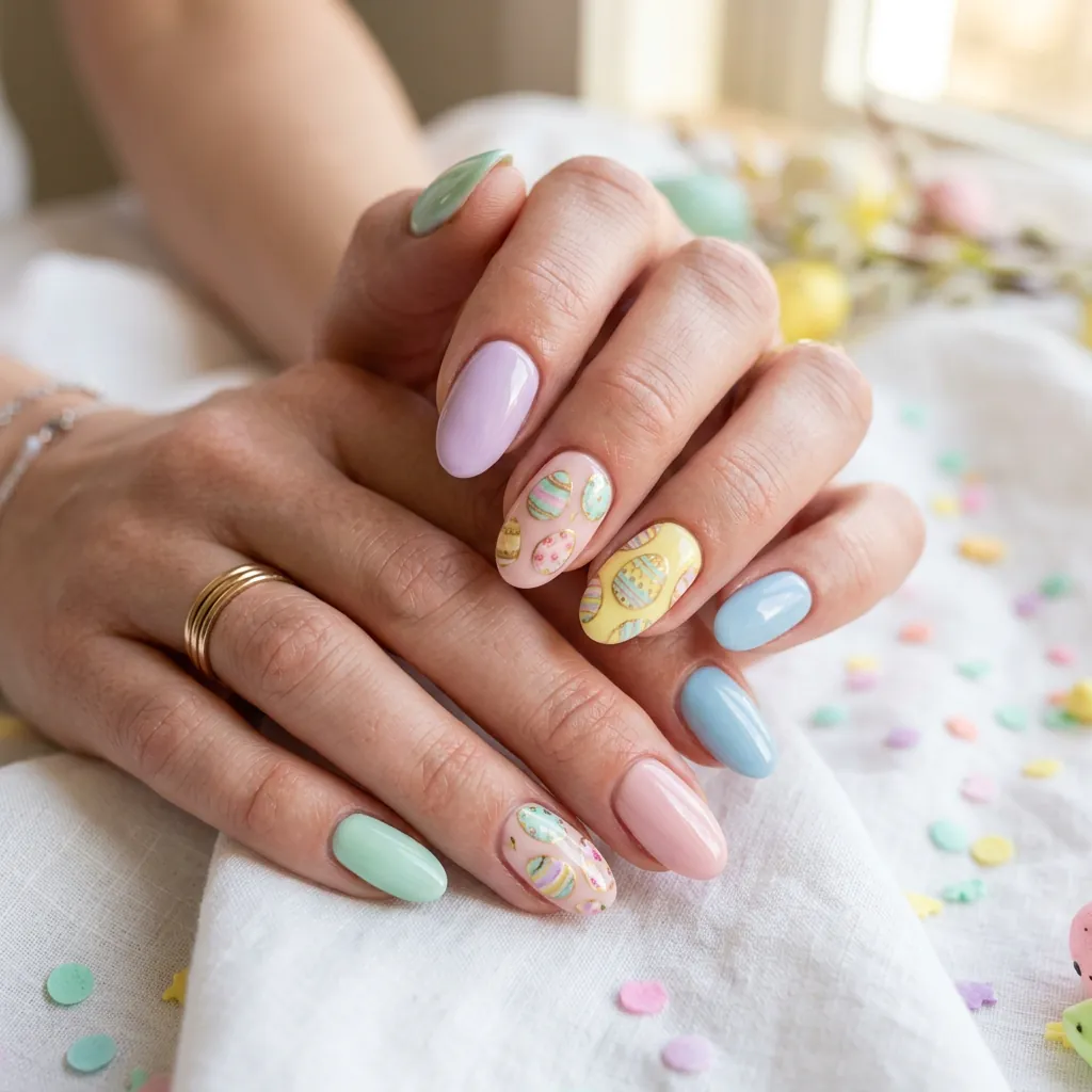 Tropical Fruit Colorful Spring Nailsvv