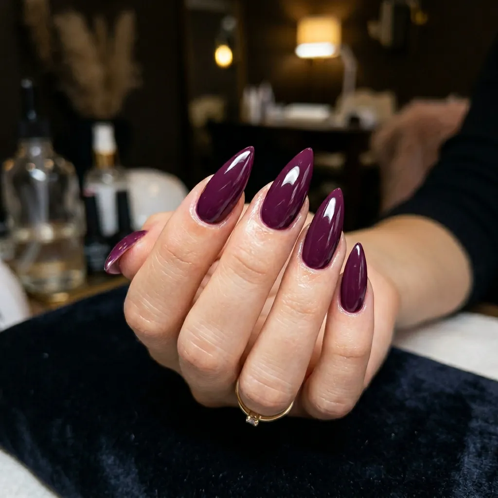 Stiletto Gel Nails Ideas
