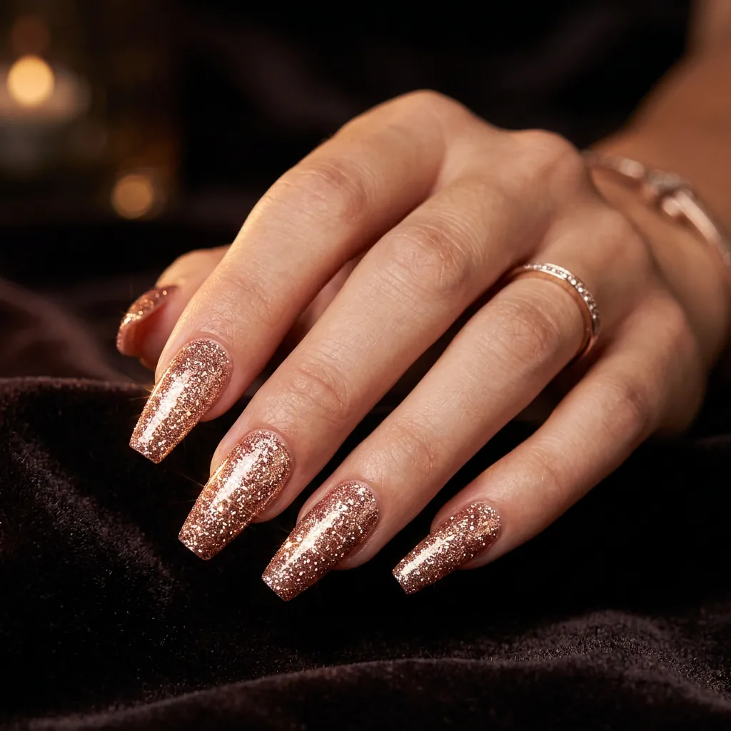 Glitter Nails Gel