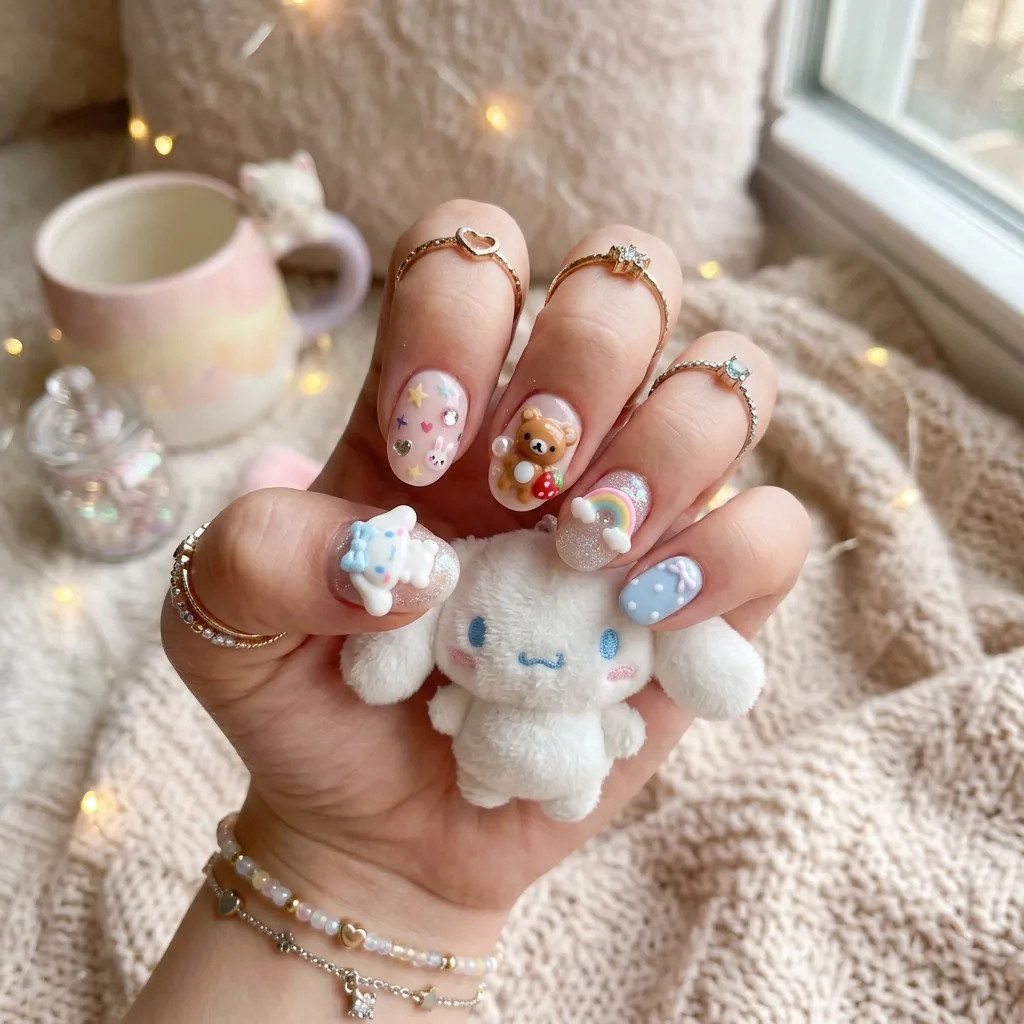 Kawaii Nails Aesthetic Ideas