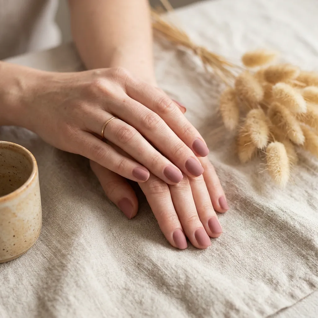 Matte Nails Basic Ideas for an Understated Vibe