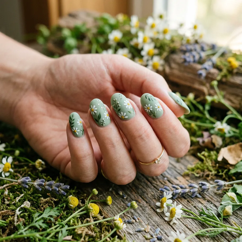 Cottagecore Nails Aesthetic Ideas