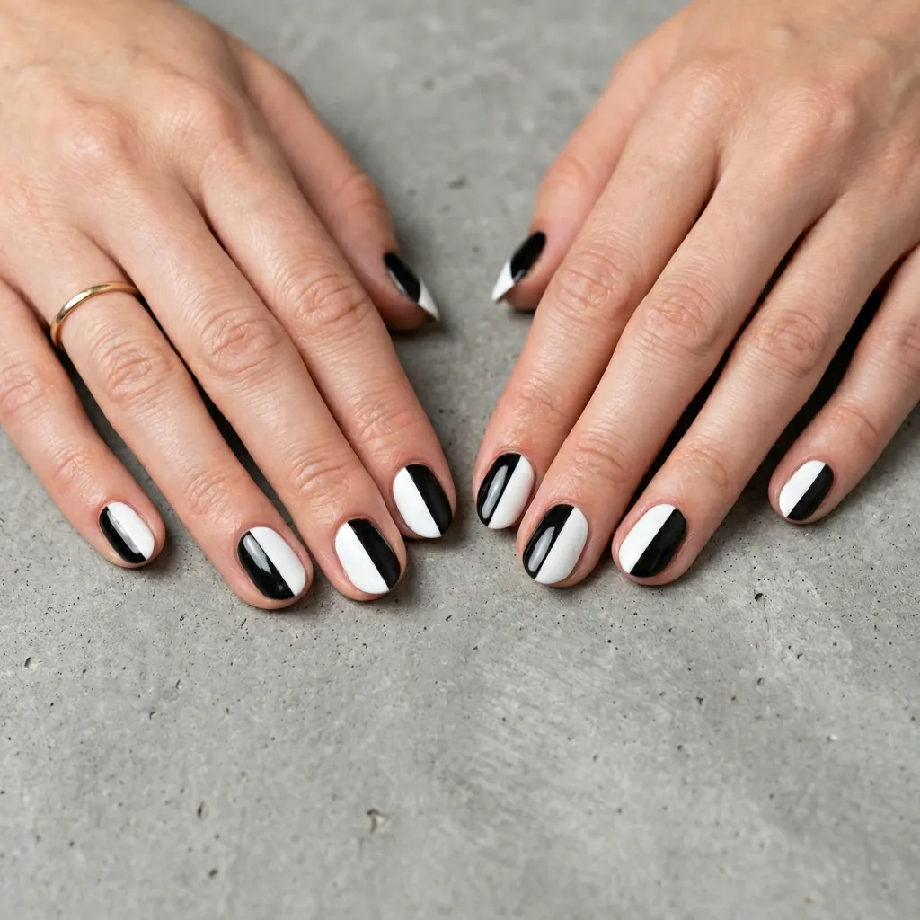 Geometric Nails Basic Ideas With Minimal Detail