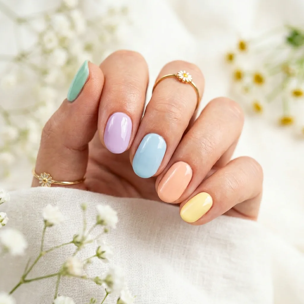 Pastel Nails Gel