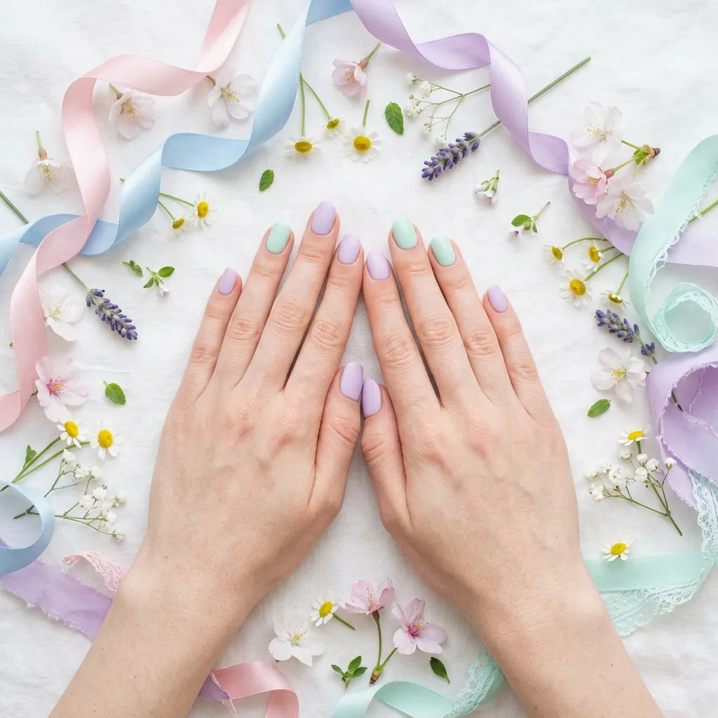 Pastel Nails Basic Ideas for Soft and Sweet Looks